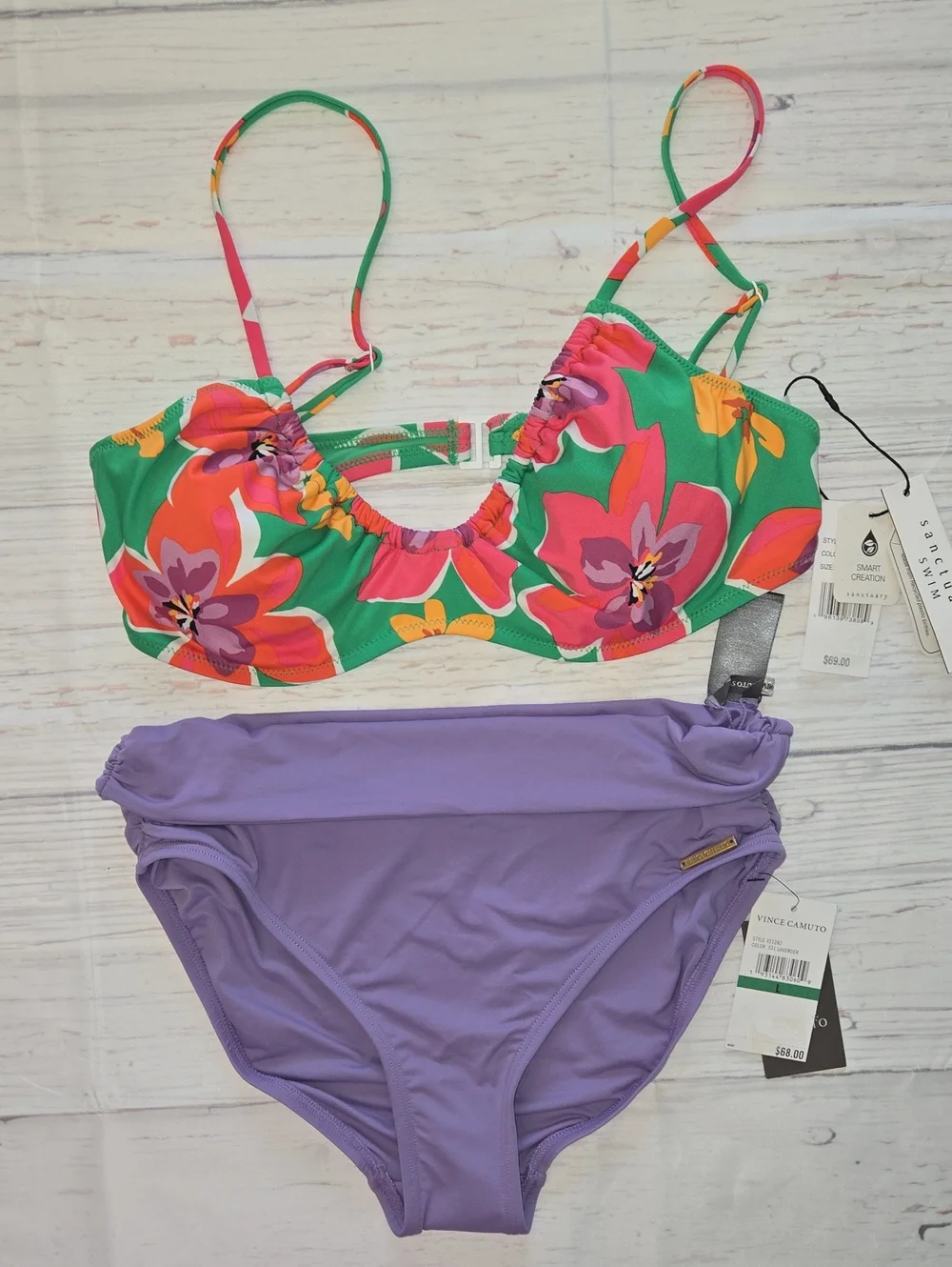 *Swim Bundle* 4 Pieces Size Large NWT, Vince Camuto, Sanctuary, Bar III